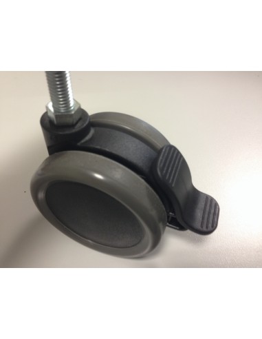 RUEDA 70 Kg. GIRATORIA CON FRENO