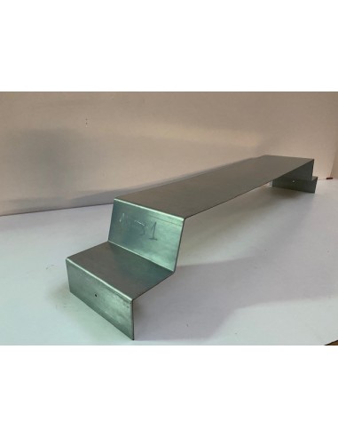 TOPE PALETA DOBLE GALVANIZADO SEPARA...