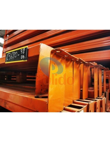 TOPE PALETA ESMENA 2700 x 80 x 40 mm