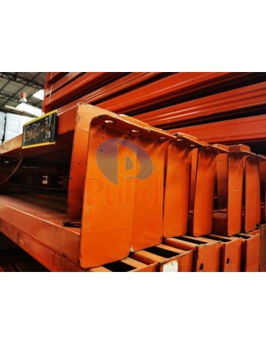 TOPE PALETA ESMENA 2700 x 80 x 40 mm