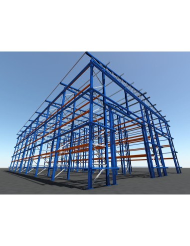 NAVE BODEGA AUTOPORTANTE 7 BANOS 337 M2