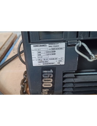 POLIPASTO DE CADENA 1600 Kg....