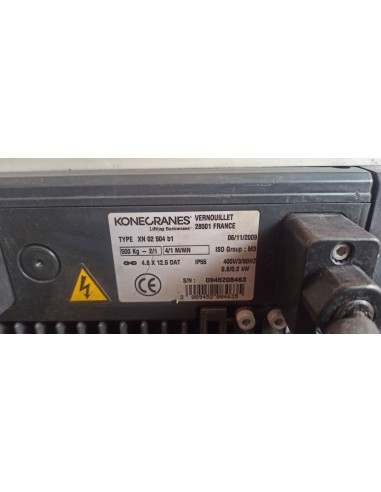 POLIPASTO DE CADENA 500 kg ELECTRICO...